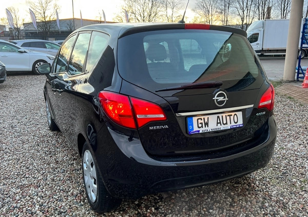 Opel Meriva cena 21800 przebieg: 163123, rok produkcji 2010 z Buk małe 121